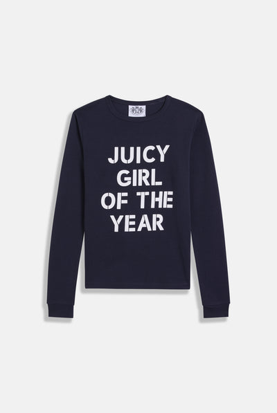 THE ICONS / NIGHT SKY 'GIRL OF THE YEAR' LONG SLEEVE TEE