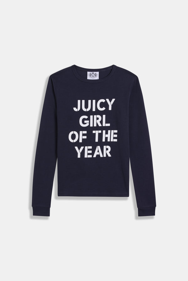 THE ICONS / NIGHT SKY 'GIRL OF THE YEAR' LONG SLEEVE TEE