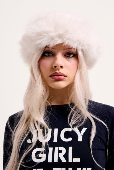 SUGAR SWIZZLE FAUX FUR HAT