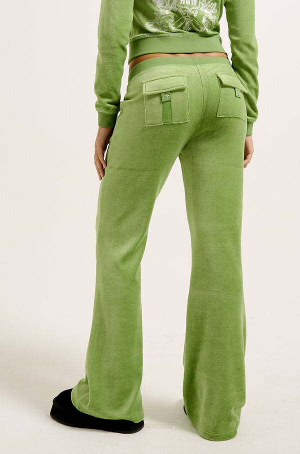 PIQUANT GREEN ULTRA LOW JUICY NOW BAMBOO VELOUR HERITAGE BOTTOMS