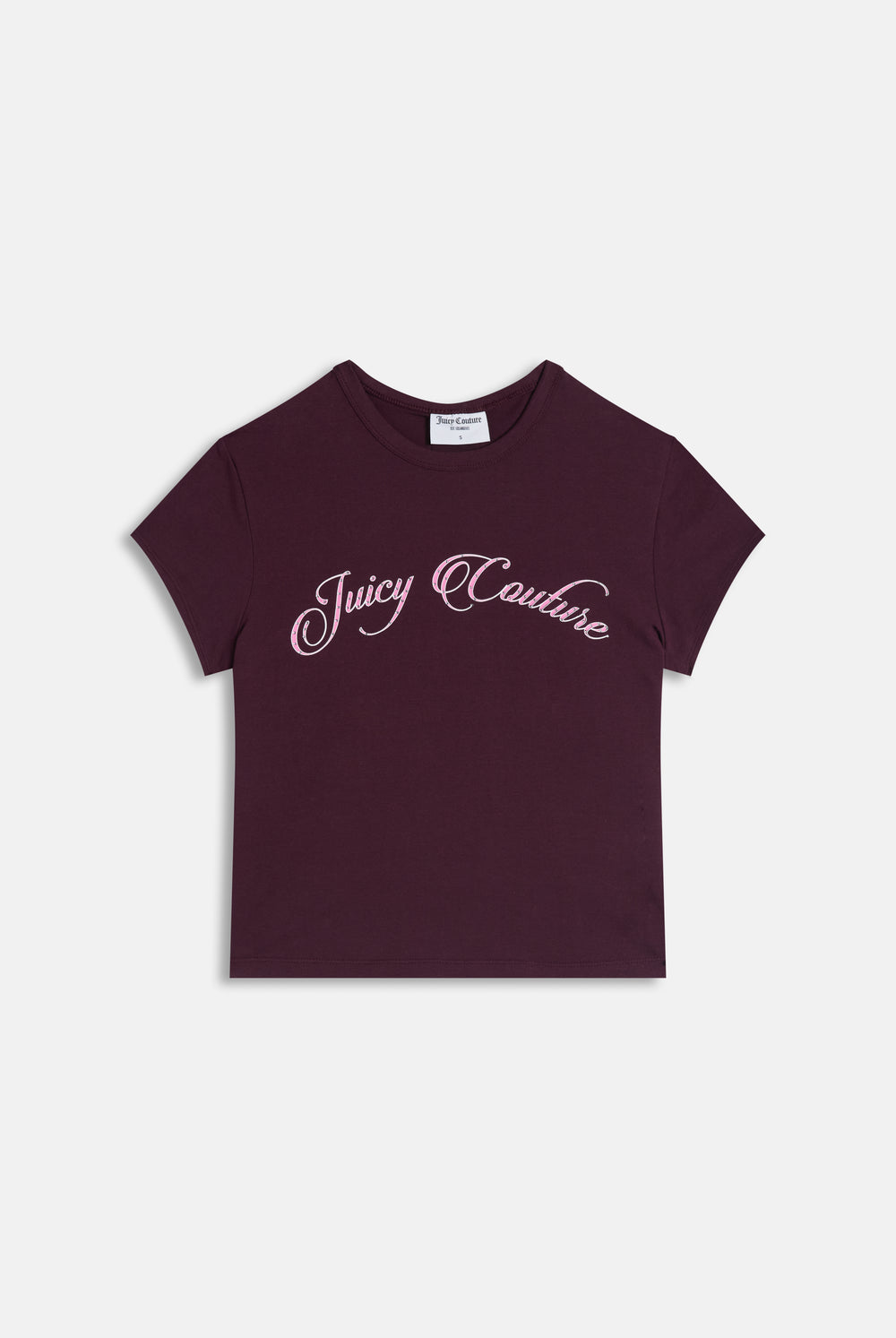 Displays the Winetasting 'Juicy' branded Script Baby T-Shirt