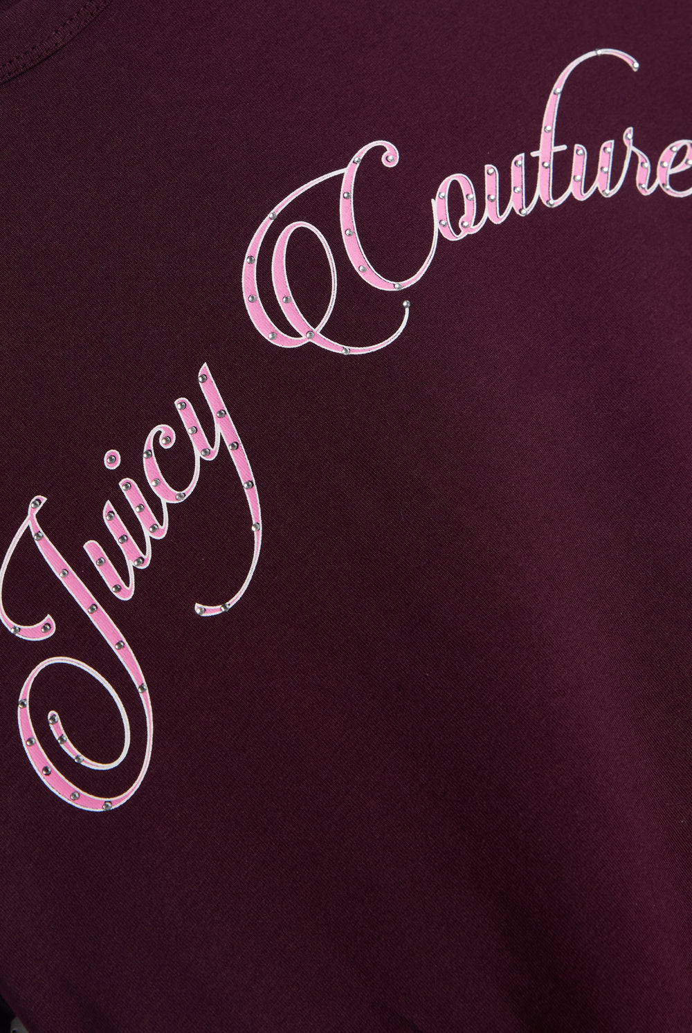 Displays the Winetasting 'Juicy' branded Script Baby T-Shirt featuring the juicy couture branding 