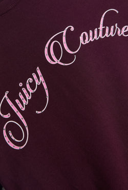 Displays the Winetasting 'Juicy' branded Script Baby T-Shirt featuring the juicy couture branding 