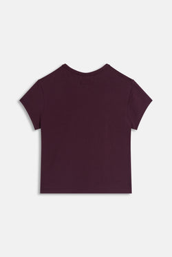 Displays the Winetasting 'Juicy' branded Script Baby T-Shirt