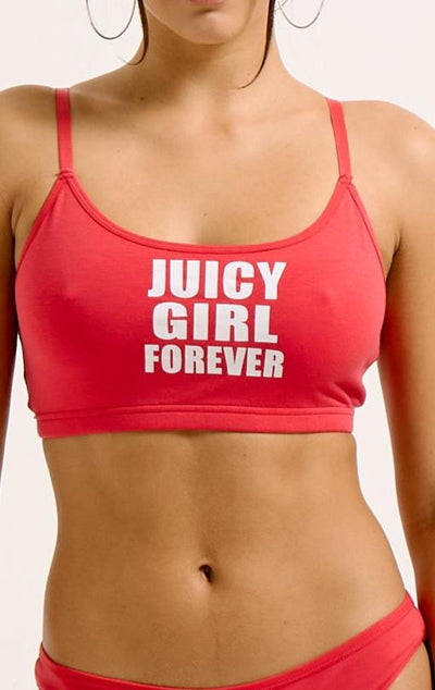 ASTOR RED JUICY GIRL FOREVER BRALETTE