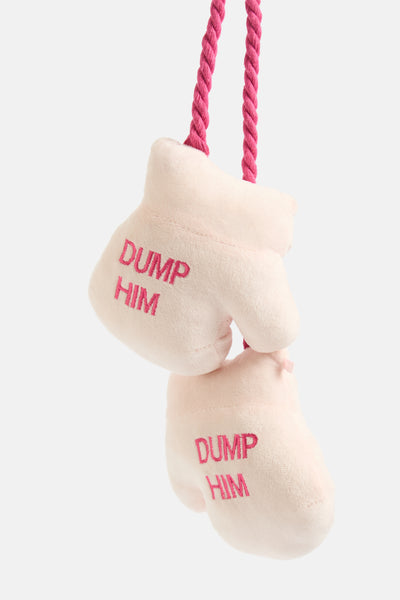 BOXING GLOVE SQUEAKY PET TOY