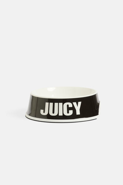 BLACK & WHITE JUICY PET BOWL