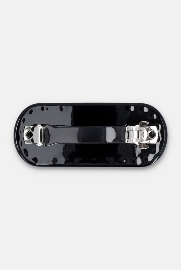 BLACK JUICY COUTURE FLAT HAIR CLIP