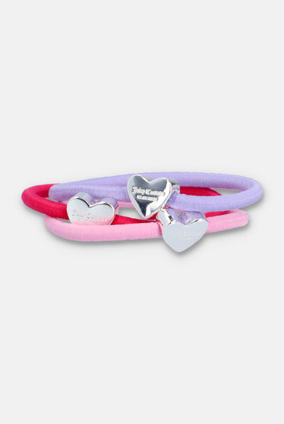 JUICY HEART HAIR BAND SET