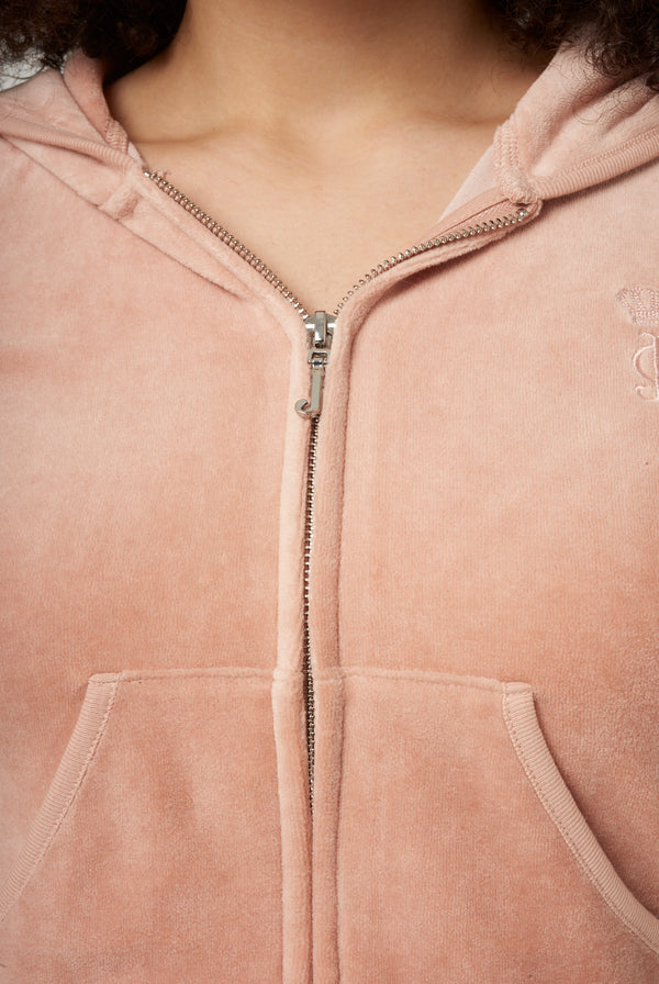 Bamboo Fleece Hoodie w/Kangaroo Pocket (Powder Pink) Bamboo Fleece Hoodie w/Kangaroo Pocket (Powder Pink)