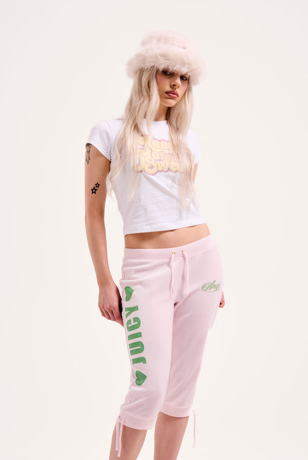 WHITE KEEP ME SWEET T-SHIRT