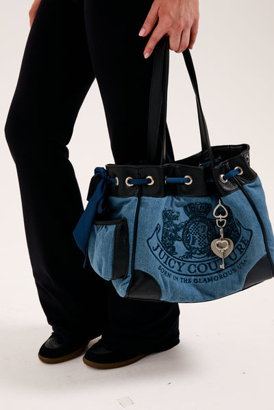 DENIM DAYDREAMER SHOPPER BAG