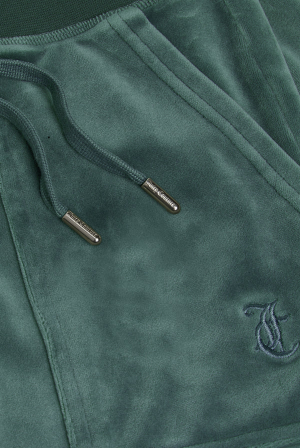 THYME LOW RISE VELOUR TRACK PANTS