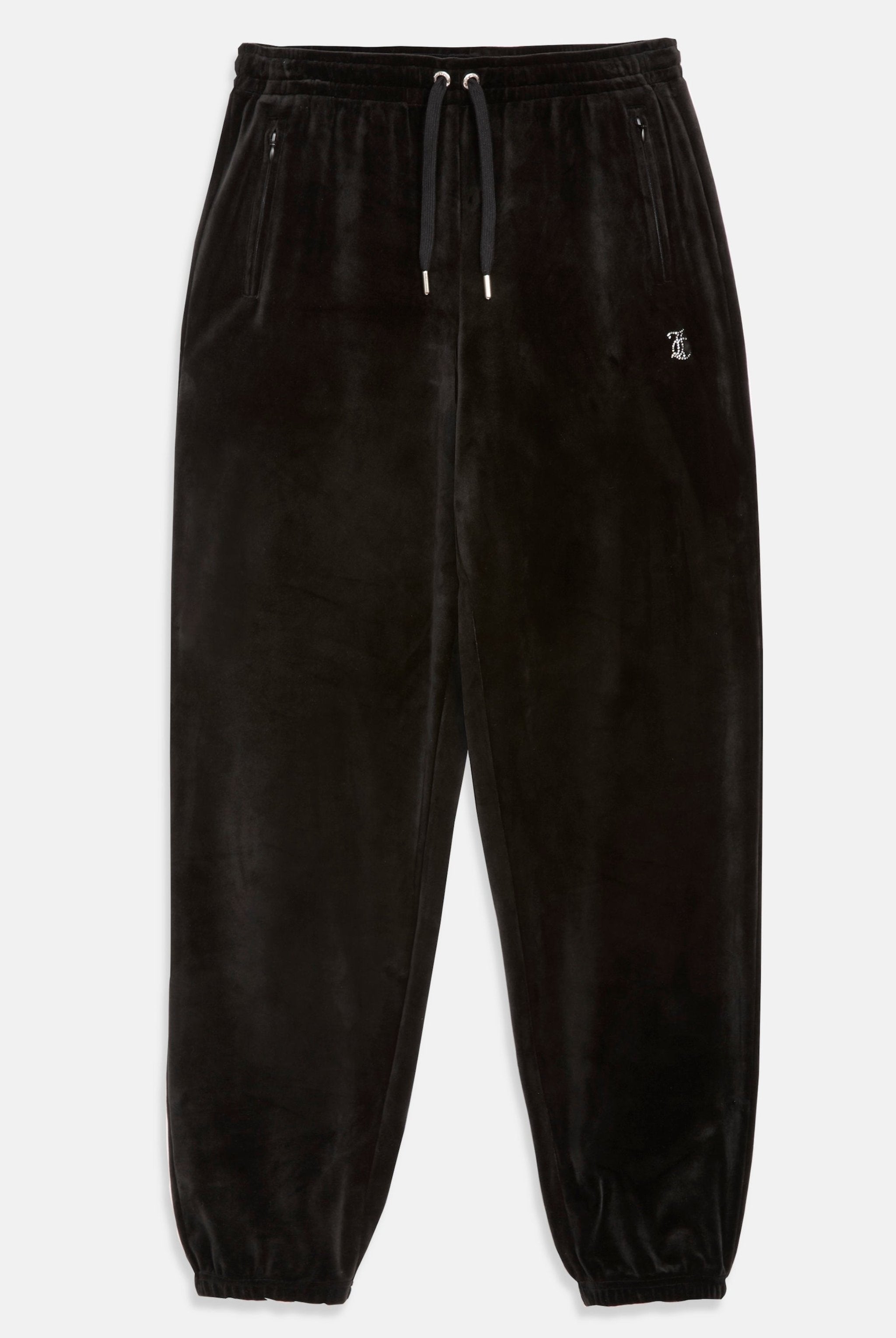 Velour diamante tracksuit bottom new arrivals