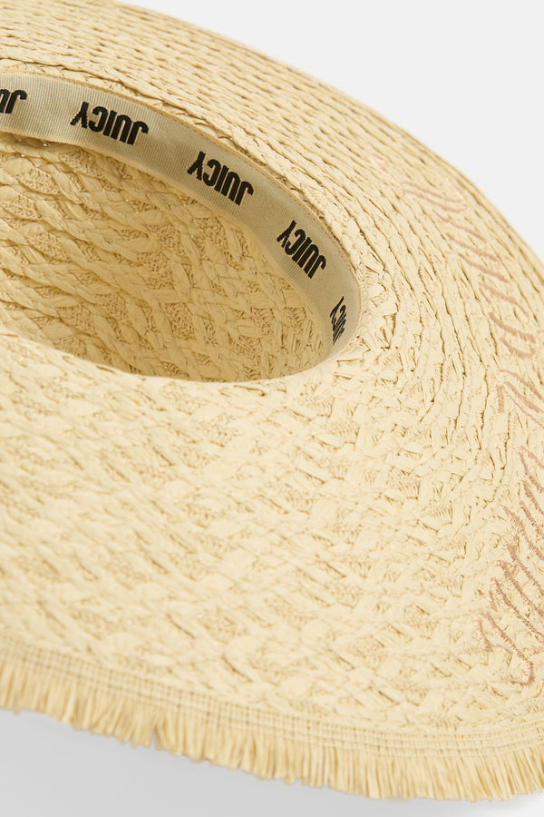 NATURAL OVERSIZED STRAW HAT