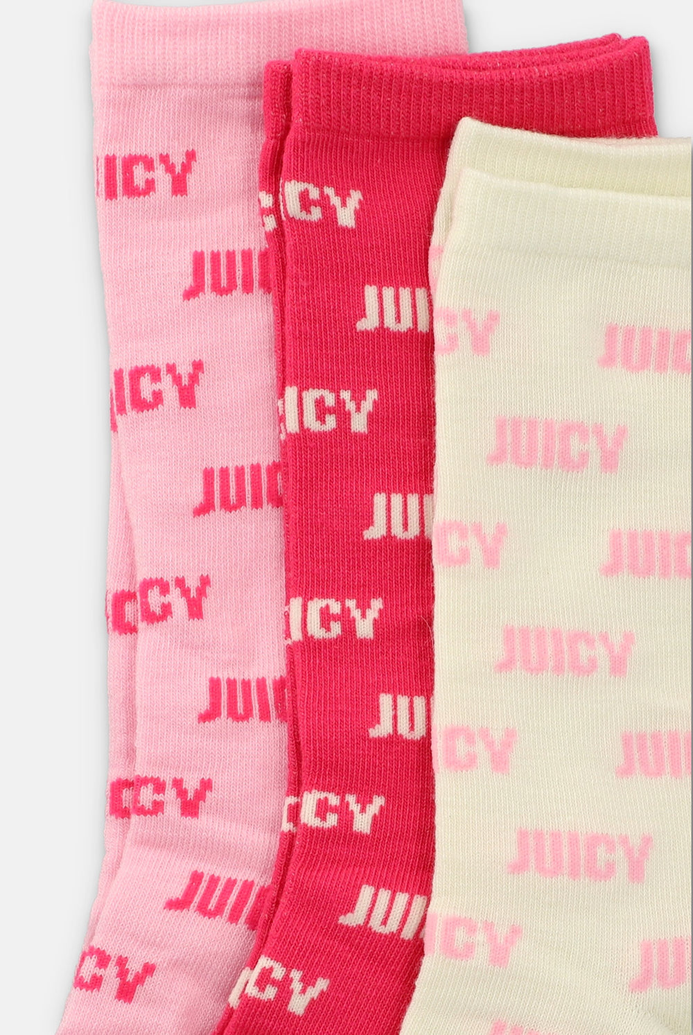 3pack 'Juicy' socks