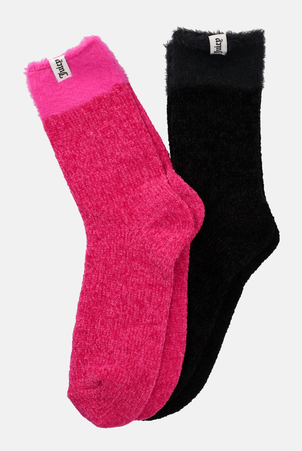 2 Pack Chenille Cosy Socks