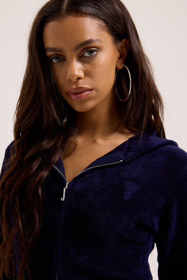 NIGHT SKY LUXE KNIT HOODIE