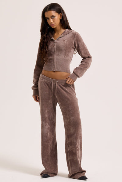 STRING LUXE KNIT HOODIE