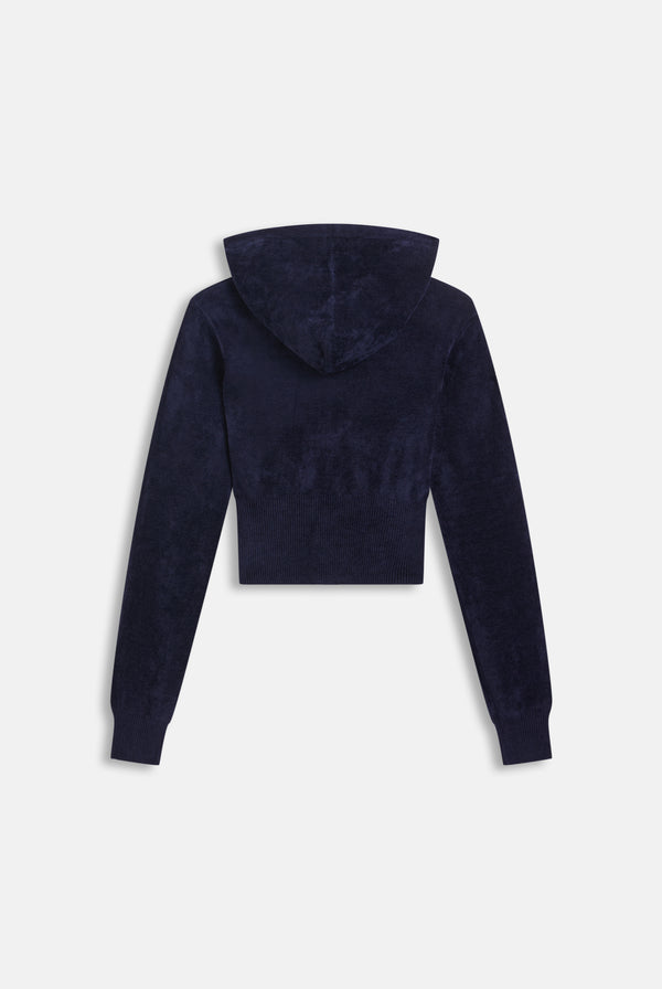 NIGHT SKY LUXE KNIT HOODIE