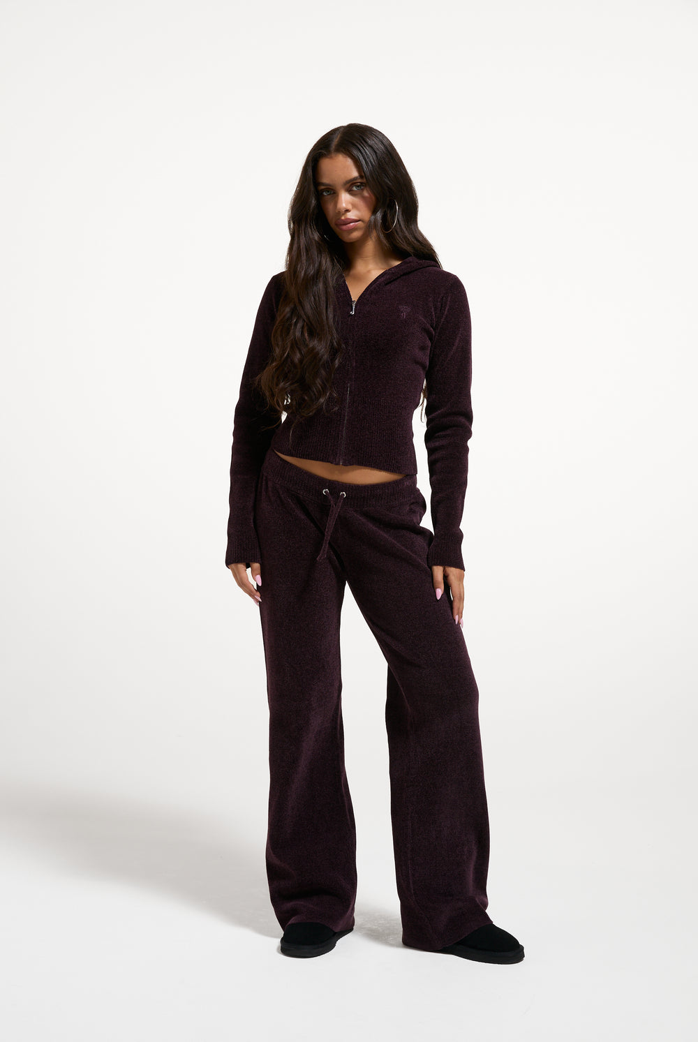 Winetasting Luxe Knit Straight Leg Pant