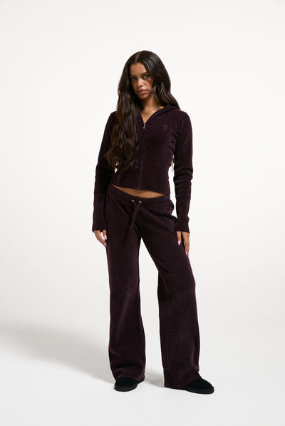 Winetasting Luxe Knit Straight Leg Pant