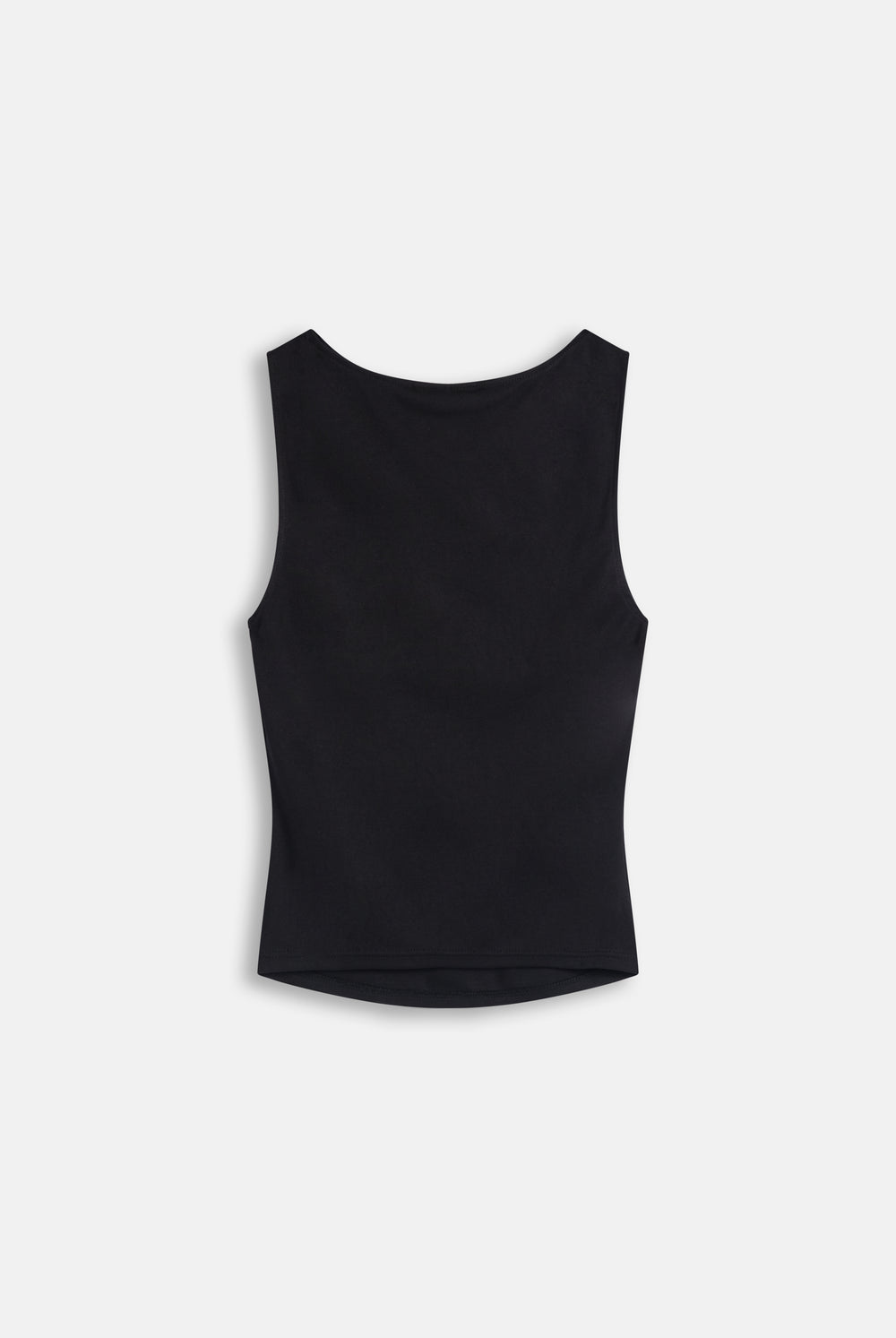 Displays the Black 'Juicy' branded Script Boatneck Top