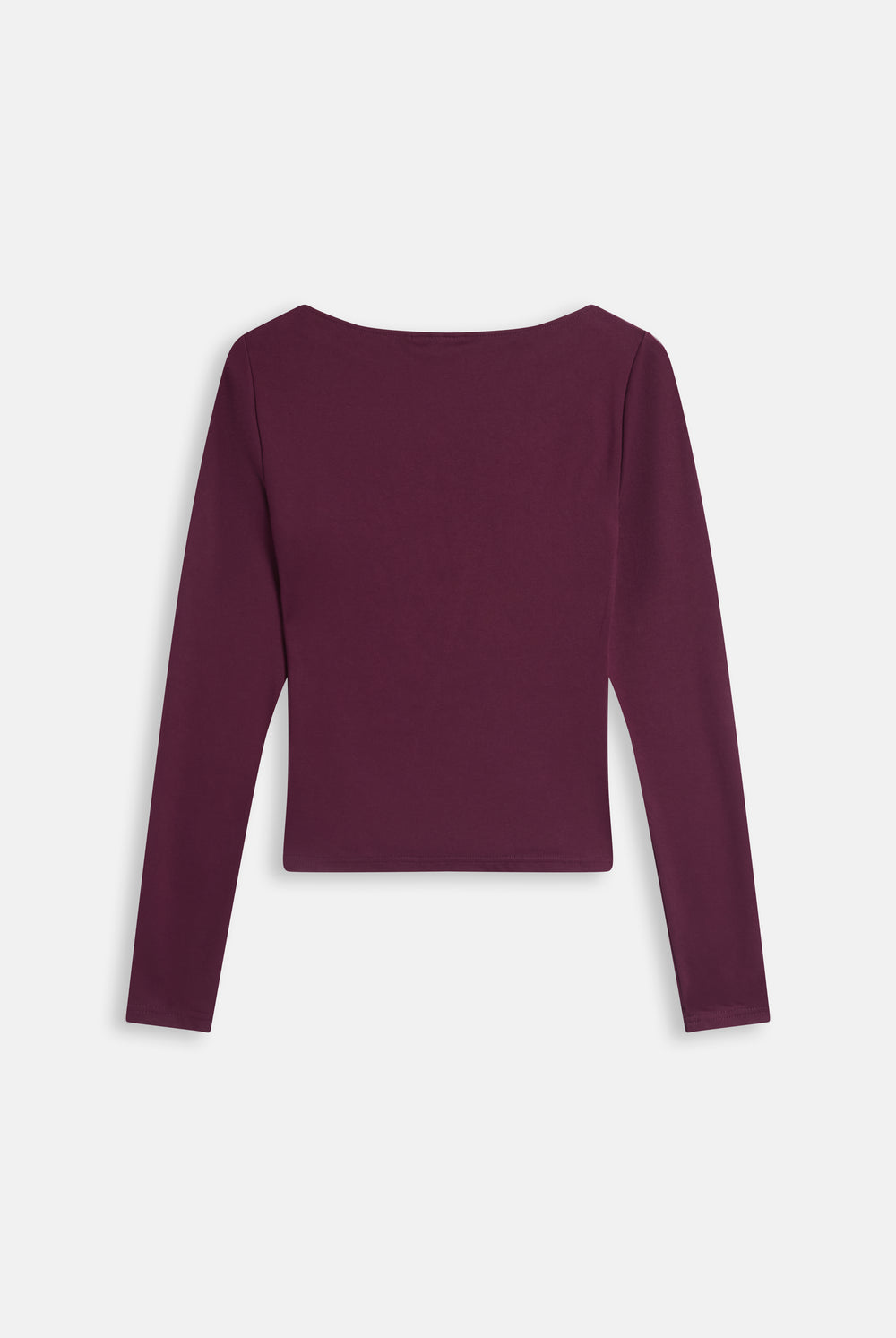 Displays the Winetasting 'Juicy' branded Boat Neck Long Sleeve T-Shirt