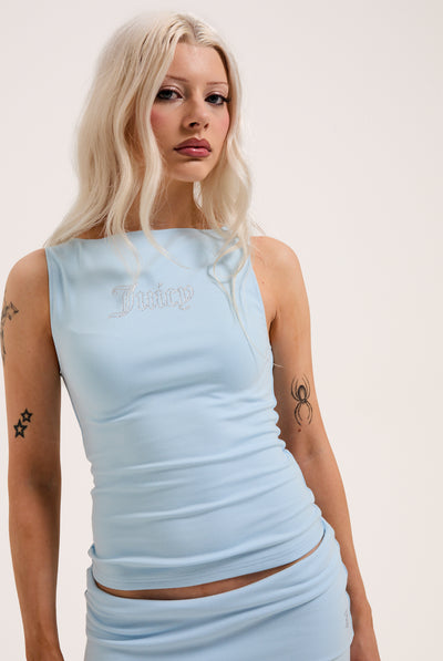 NANTUCKET BREEZE MODAL DIAMANTE BOATNECK TOP
