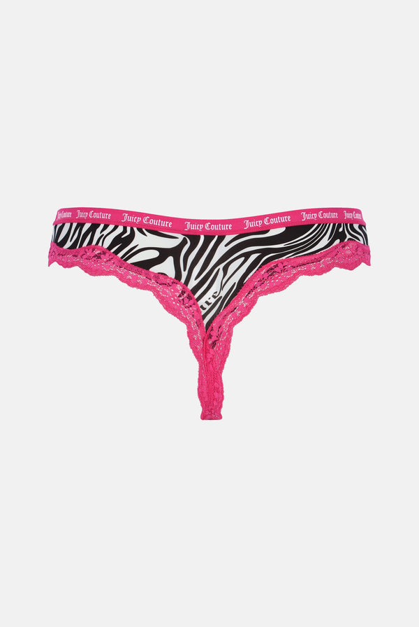 MULTIPACK OF 3 LACE TRIM BRIEFS – Juicy Couture UK