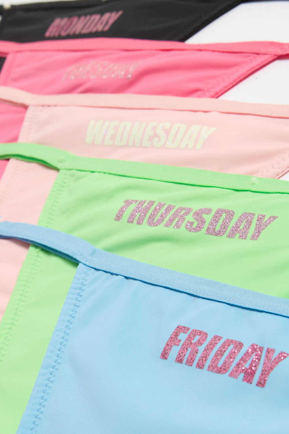 5 PACK IMPACT LOGO MON-FRI THONGS