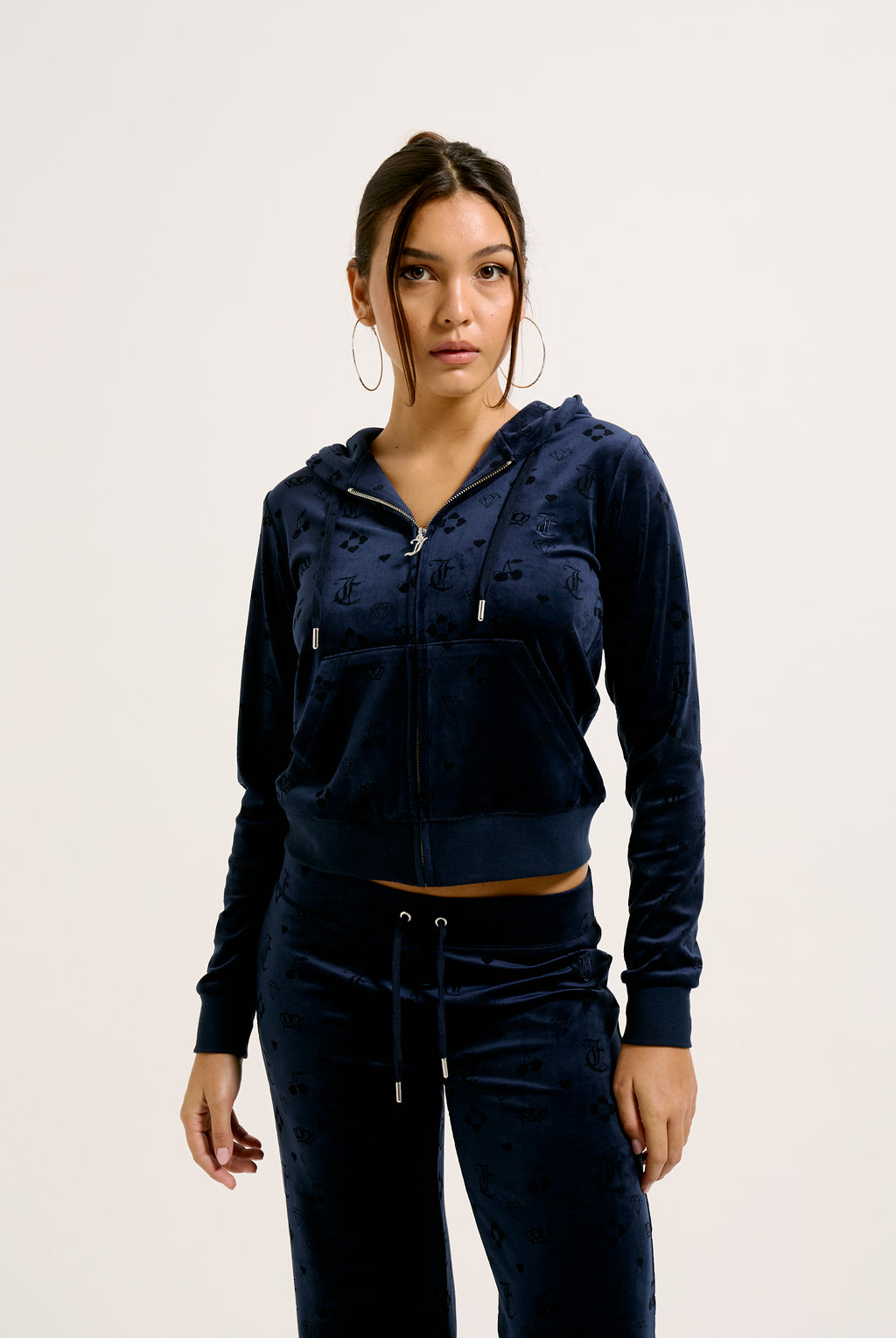 NIGHT SKY MONOGRAM CLASSIC VELOUR HOODIE