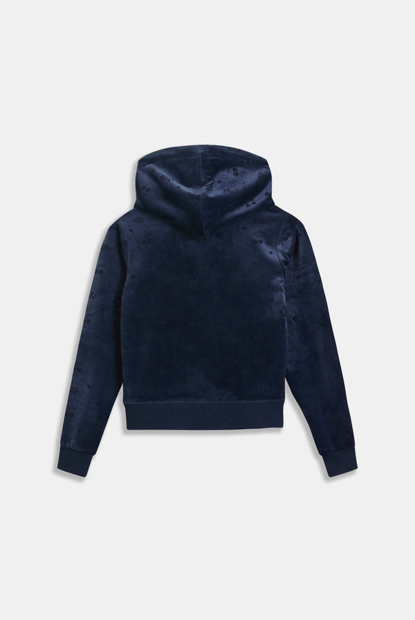 NIGHT SKY MONOGRAM CLASSIC VELOUR HOODIE