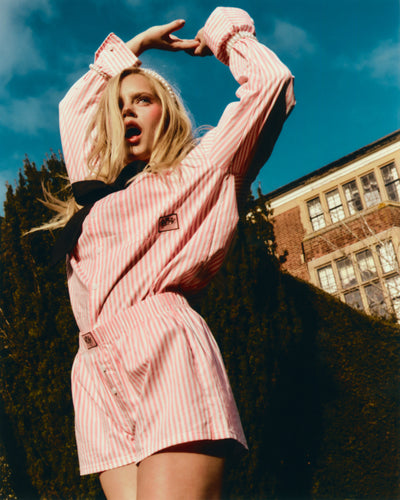 VEST & STRIPE BOXER SHORT PYJAMA SET