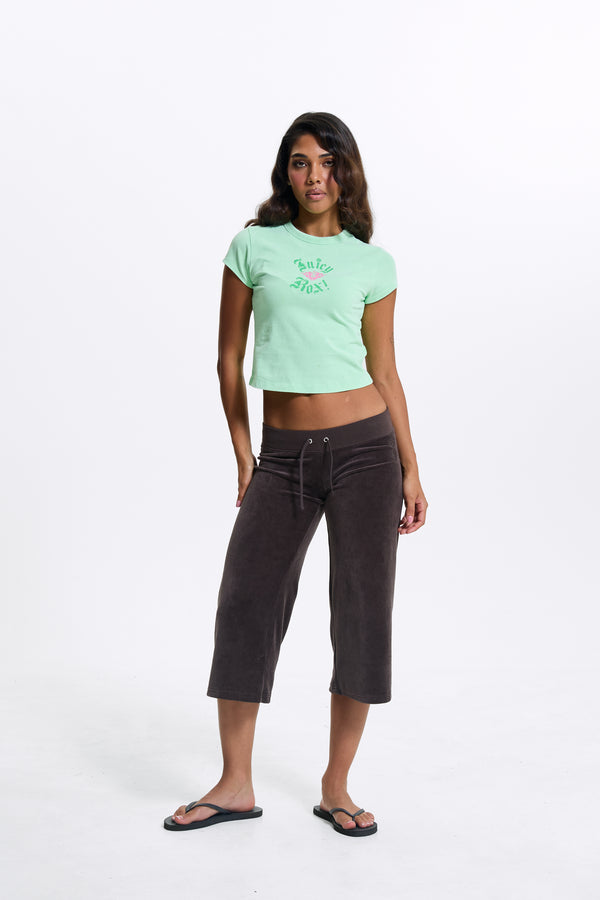 JAVA OG STRAIGHT POCKETED CAPRI PANTS