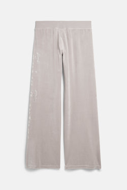 Displays the String 'Juicy' branded Old Gothic Diamante Og Straight Leg Trackpant