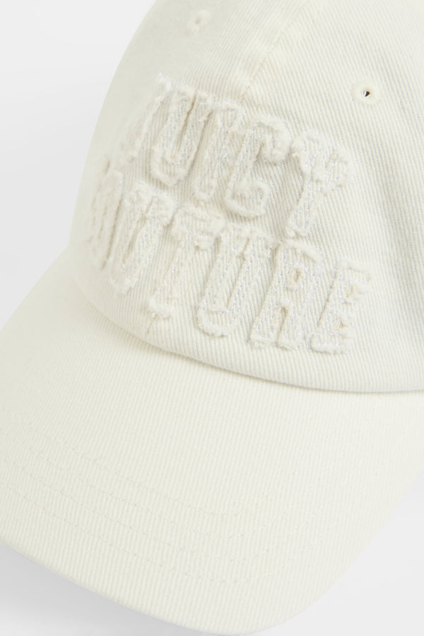 CREAM DENIM JUICY COUTURE CAP