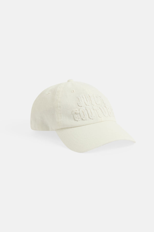 CREAM DENIM JUICY COUTURE CAP