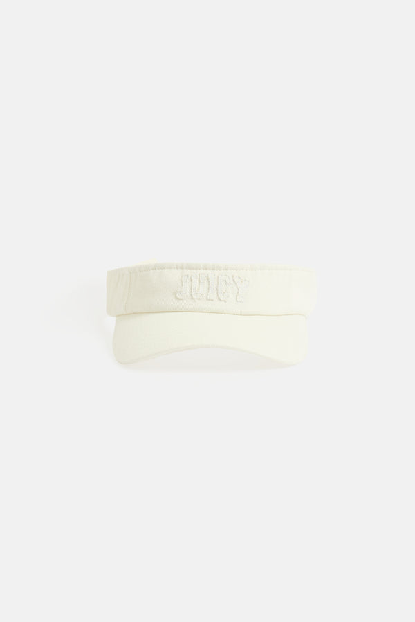 CREAM DENIM VISOR