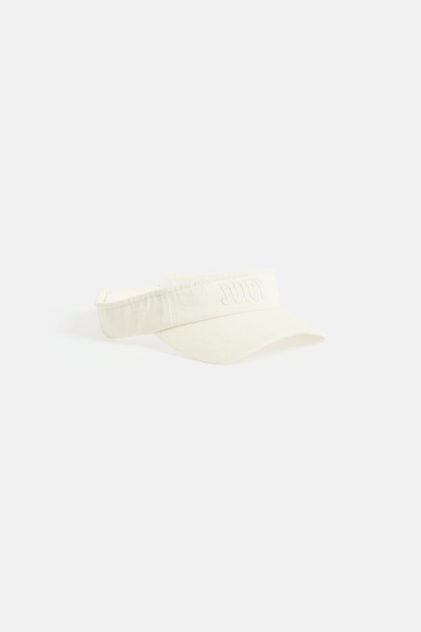 CREAM DENIM VISOR