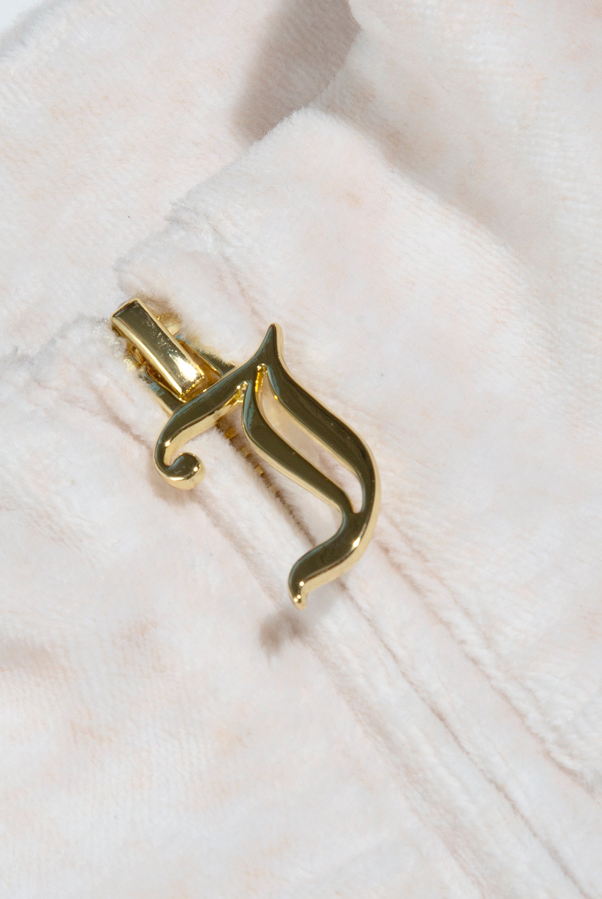 OATMEAL MARL/ GOLD OVERSIZED QUARTER ZIP COTTON VELOUR TRACK