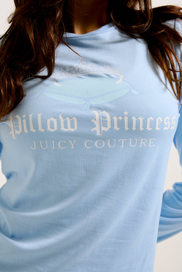 POWDER BLUE PILLOW PRINCESS PYJAMA SET