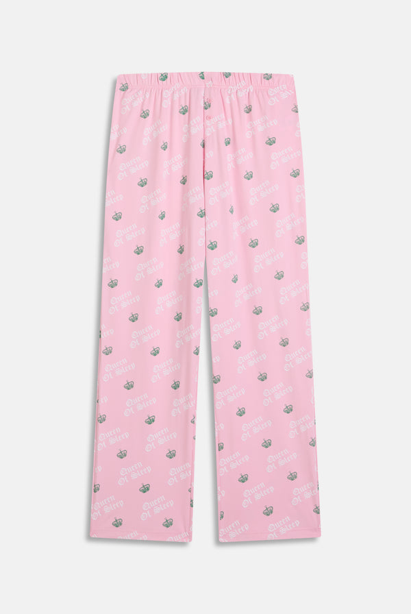 JUICY PINK QUEEN OF SLEEP PYJAMA SET