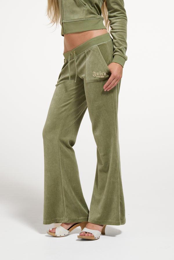 Oil Green Regal Rebelle Ultra Low Rise Pant