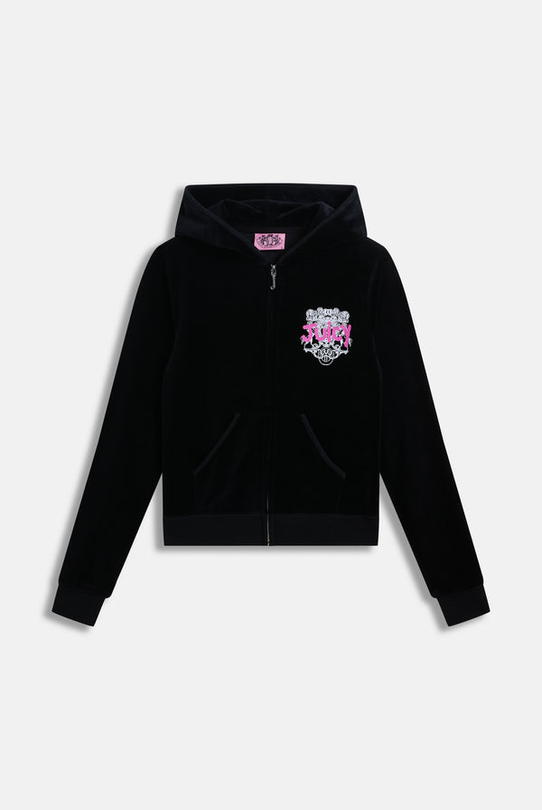 BLACK REPUBLIC OF JUICY HERITAGE HOODIE