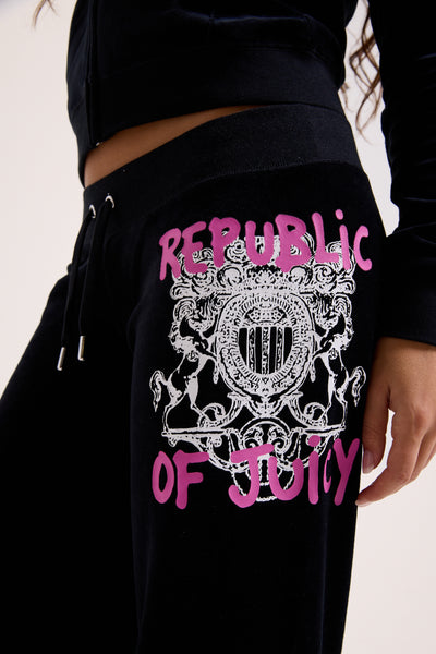 BLACK REPUBLIC OF JC OG STRAIGHT LOW RISE PANT