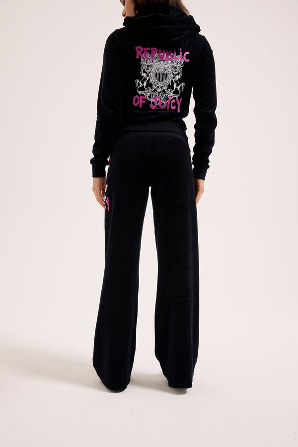 BLACK REPUBLIC OF JC OG STRAIGHT LOW RISE PANT