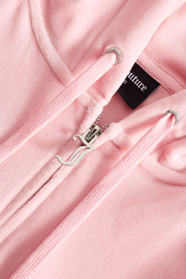 CANDY PINK CLASSIC VELOUR ROBERTSON HOODIE