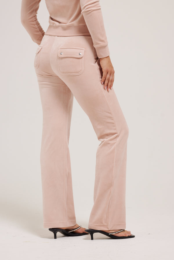 ROSE DUST CLASSIC VELOUR DEL RAY POCKETED BOTTOMS