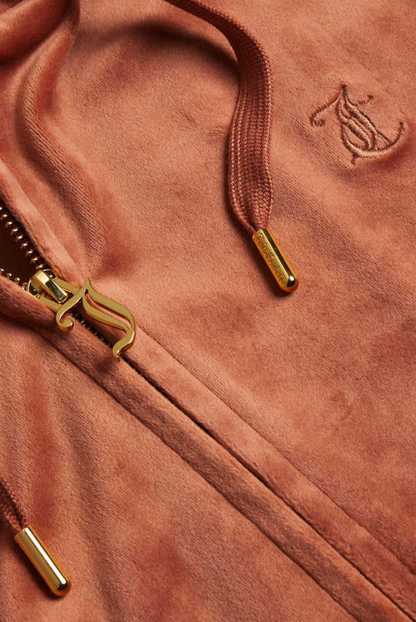COPPER & GOLD CLASSIC VELOUR ROBERTSON HOODIE